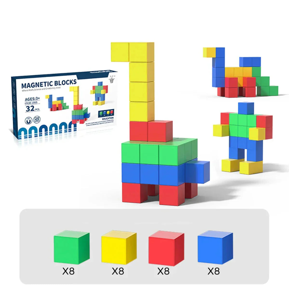 Educational & Building – Magnetic Building Blocks