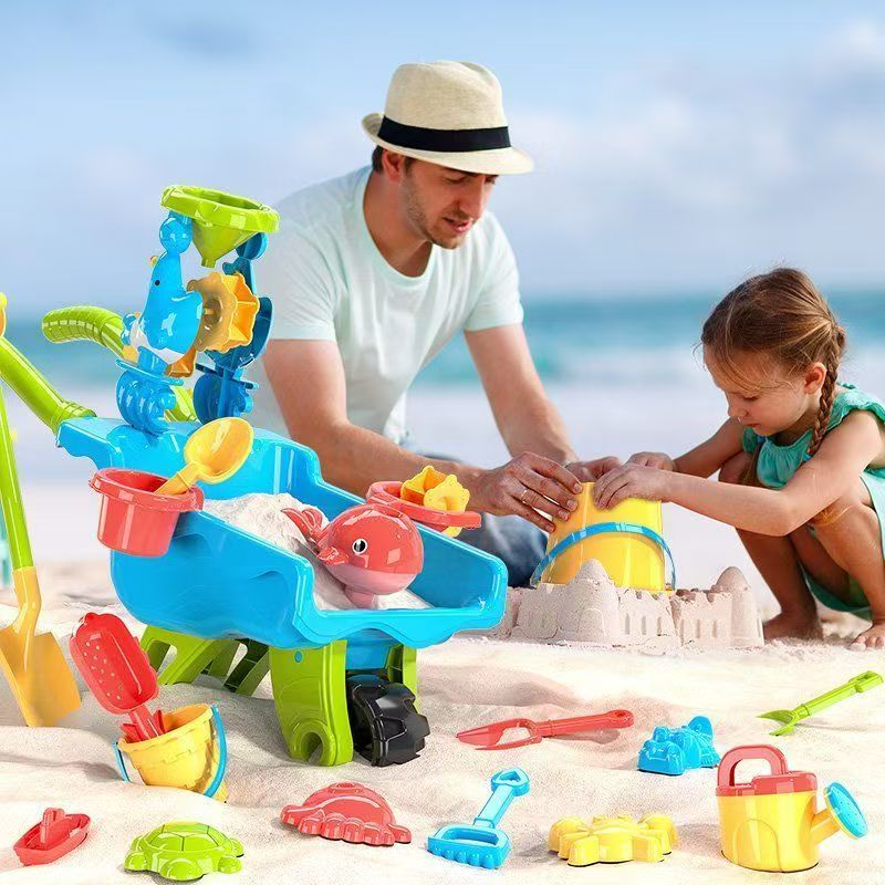 Discovery & Play - Sand & Beach Wheelbarrow Set
