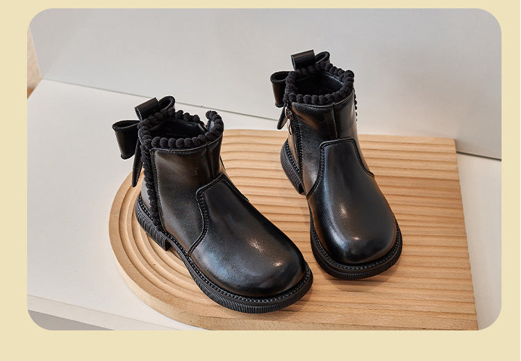 Comfort & Style - Leather Ankle Boots
