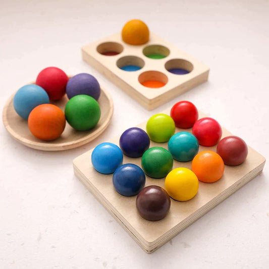 Rainbow balls - Sorting game