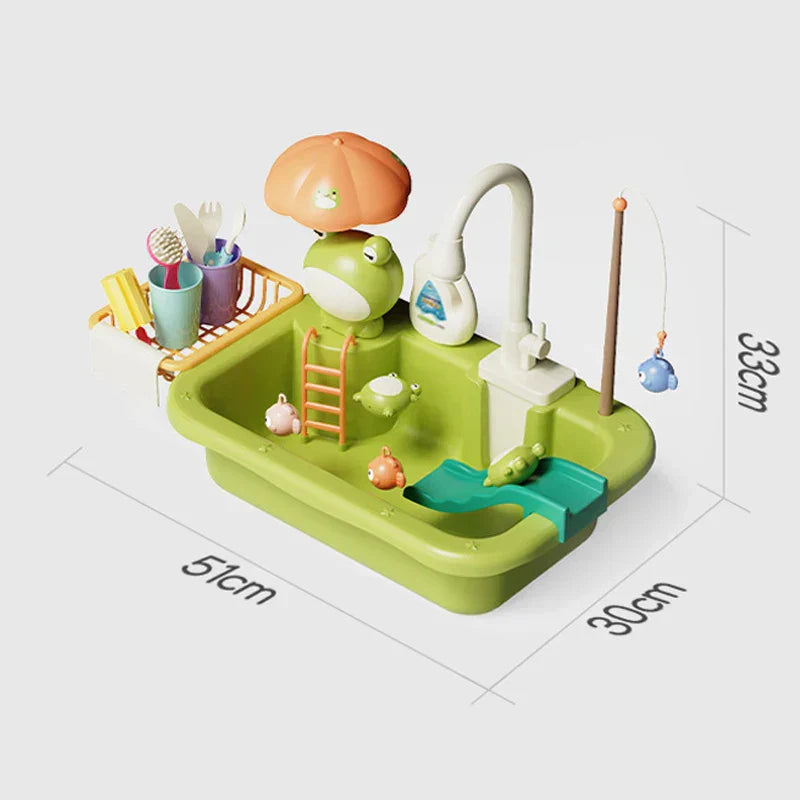 Water Fun & Educational - 2-in-1 Play Sink