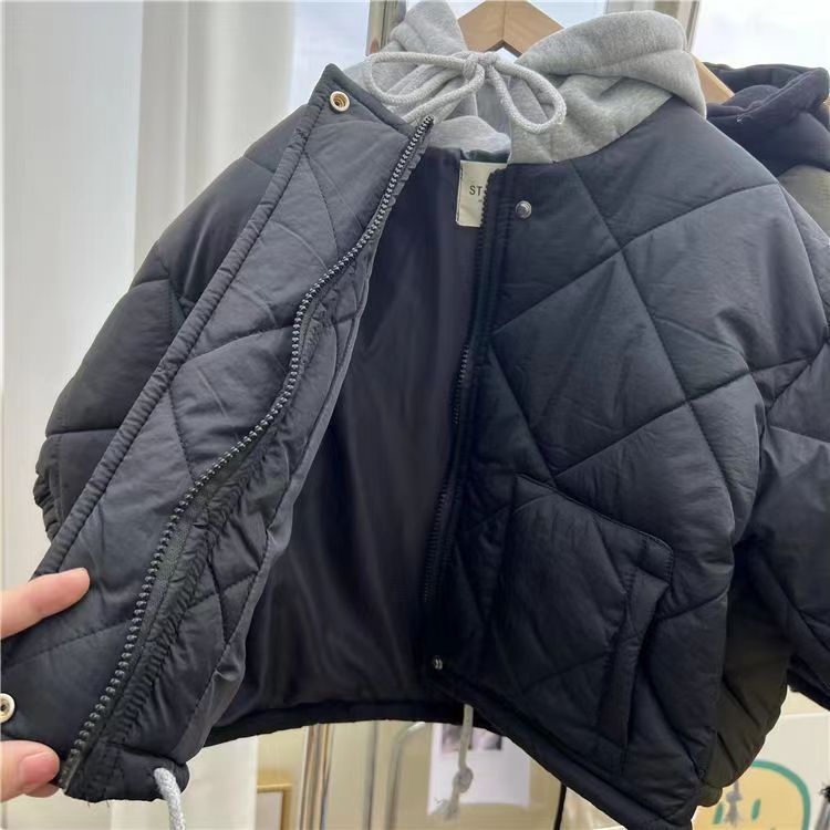 Warm & Cool – Quilted Hoodie Jacket