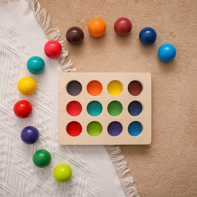 Rainbow balls - Sorting game