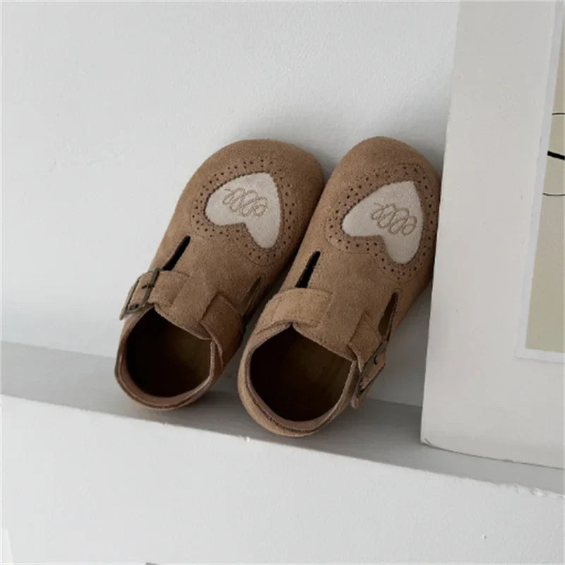 Leather & Barefoot – Children's Shoes with Plush Soles