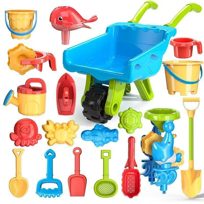 Discovery & Play - Sand & Beach Wheelbarrow Set