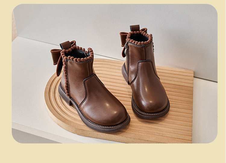 Comfort & Style - Leather Ankle Boots