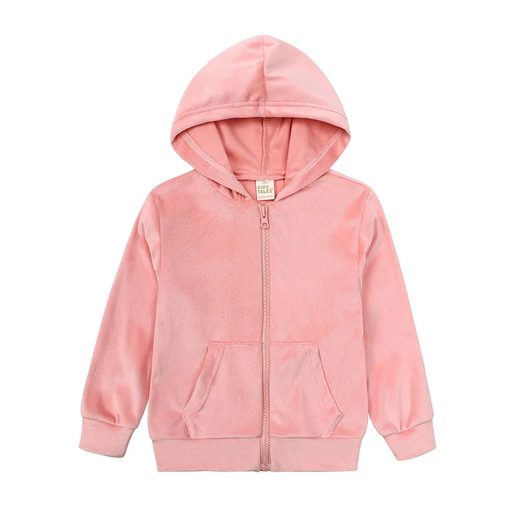 Children Tales – Warm & Comfortable – Velvet Tracksuit for Kids