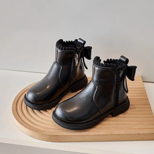 Comfort & Style - Leather Ankle Boots