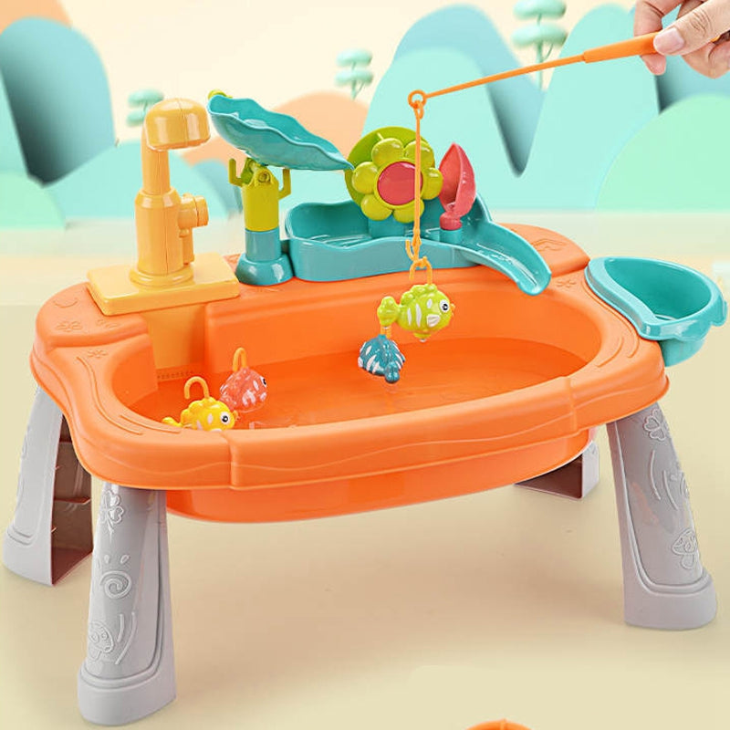 SinkPlay – Imagination & Development – 2-in-1 Play Sink & Fishing Activity
