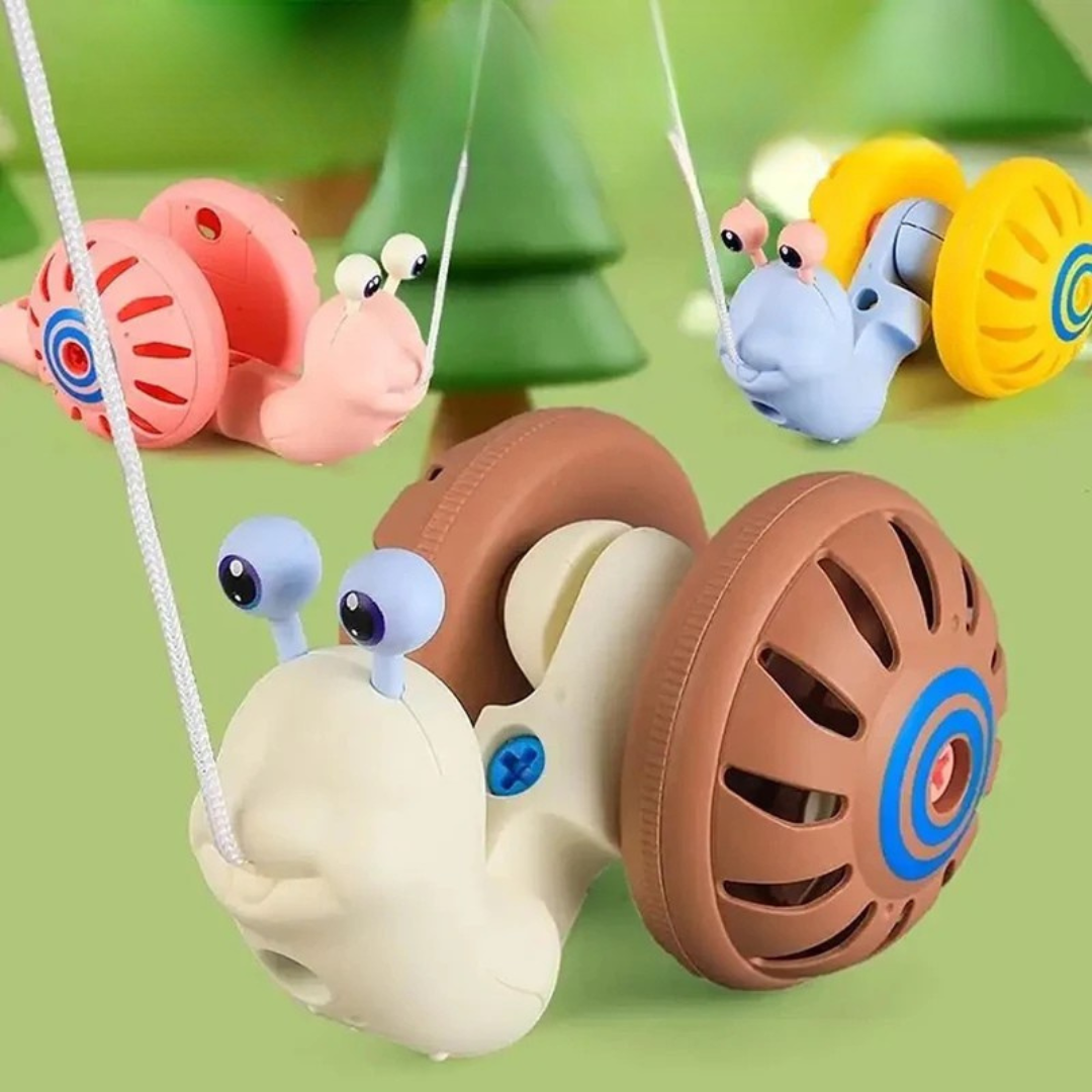Snail on the go - Walking rope toy