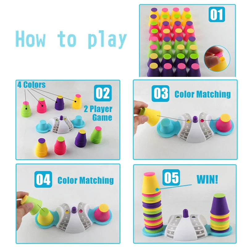 Speed Stacker™ - Race to the Top - Stacking Activity