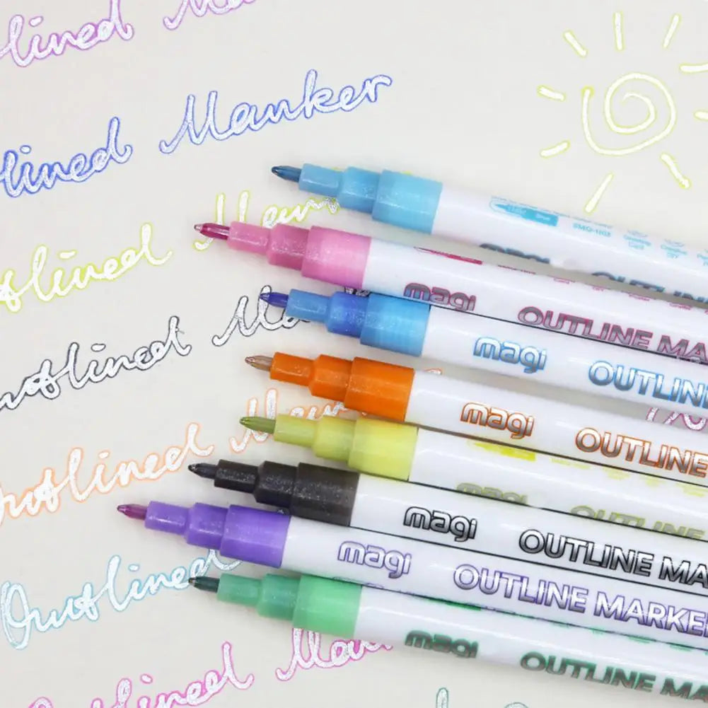 Glowing creativity - Glowing markers
