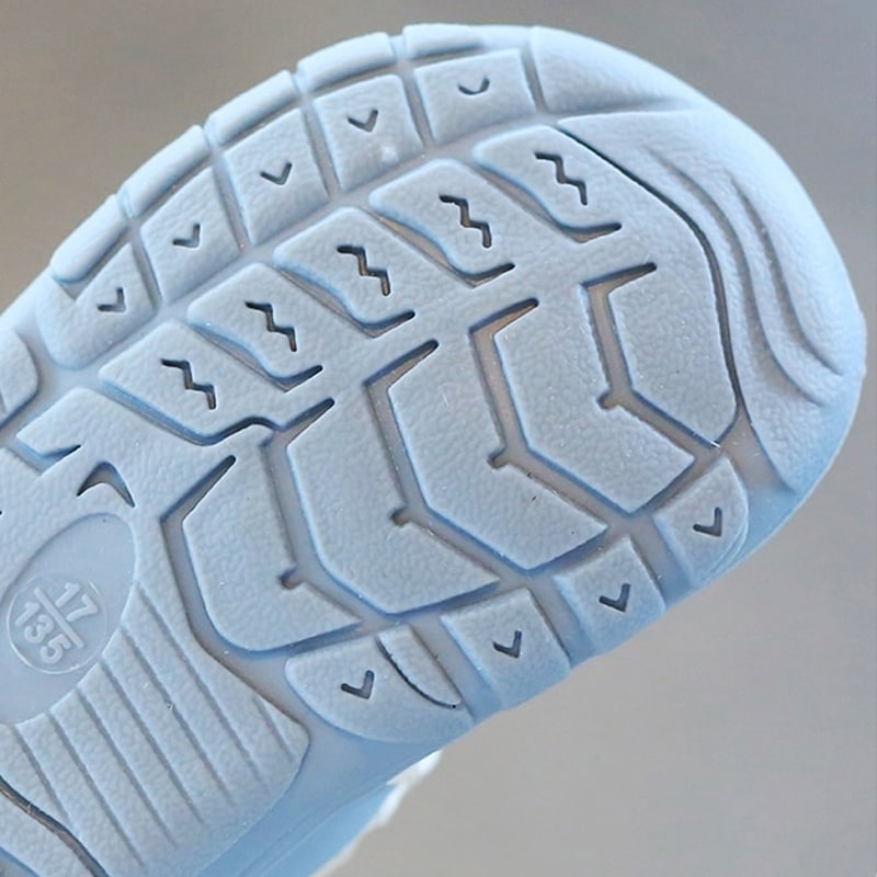 TinySteps Children - Natural & Safe - Barefoot Baby Shoes Blue