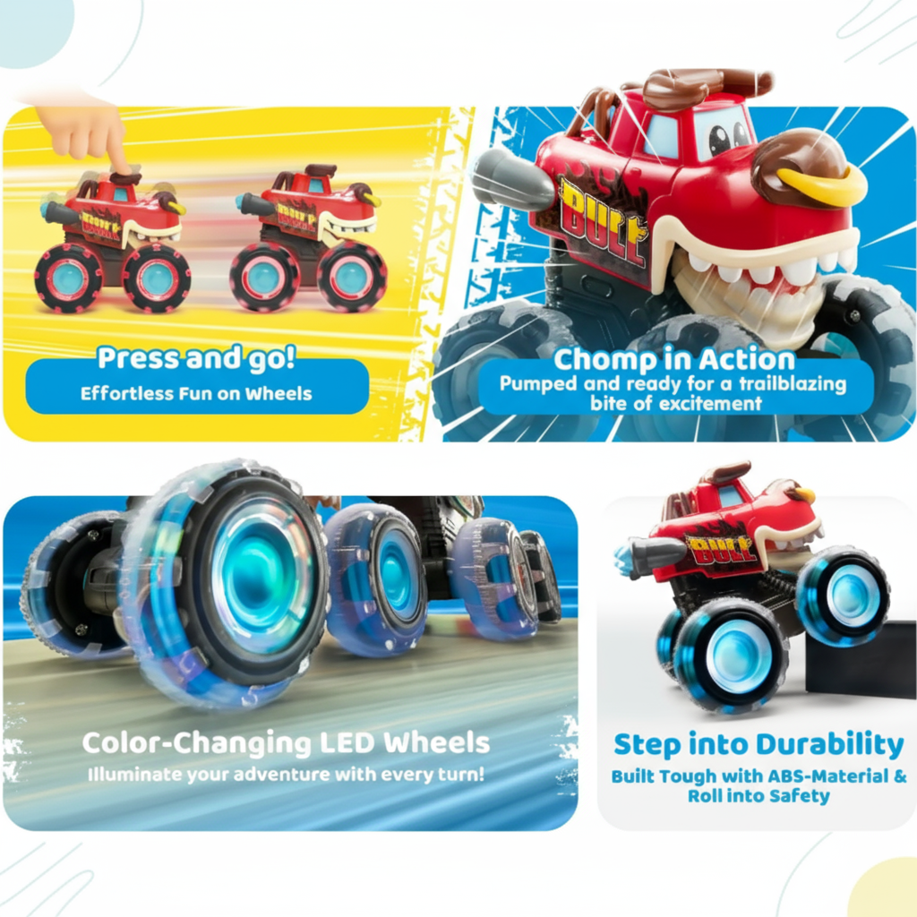 Strong & Shockproof – RC Monster Truck