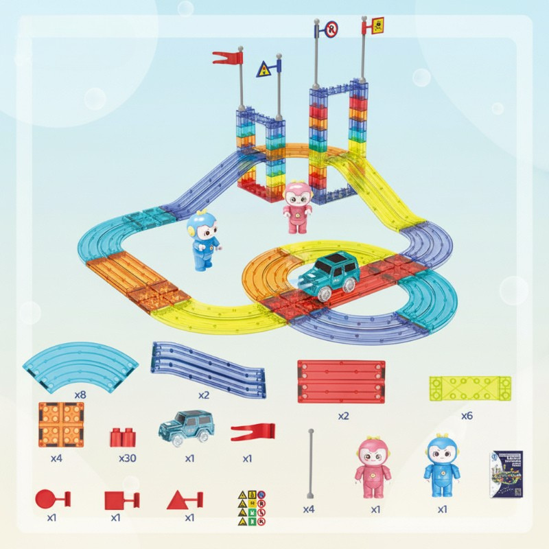 Build & Play – Magnetic Innovative Paths