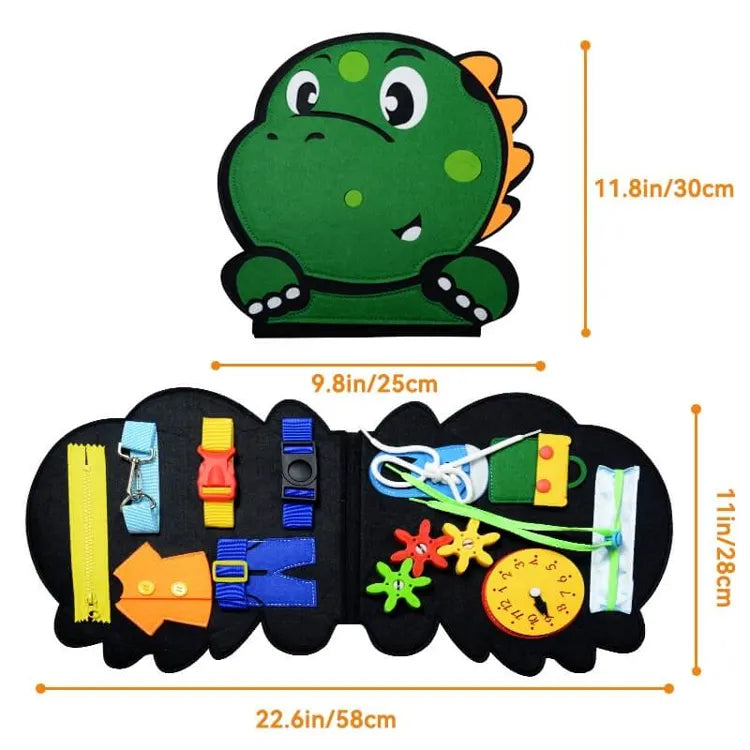 Tactile Adventures - Dino guide book