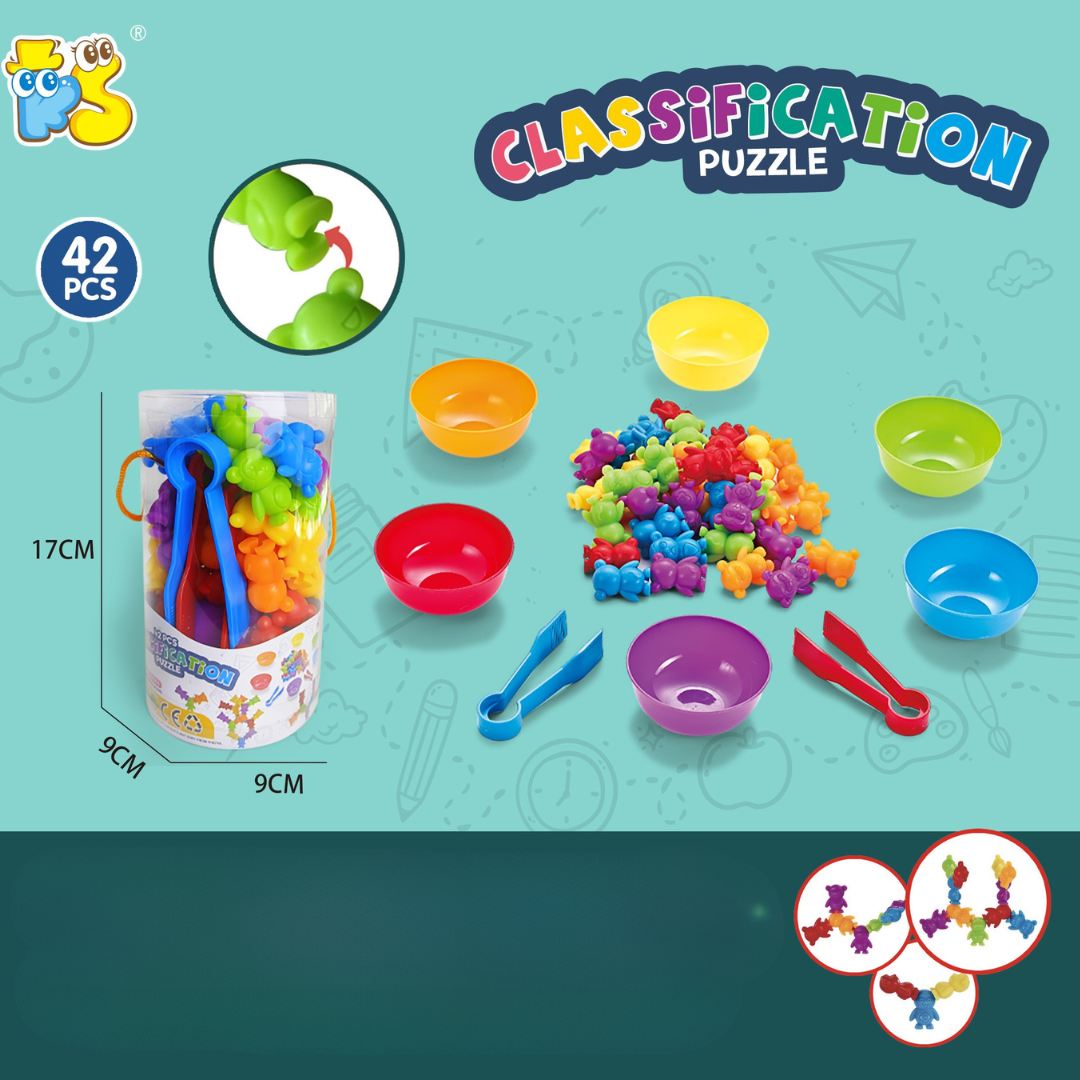 Educational & Innovative - Rainbow Counting Bears