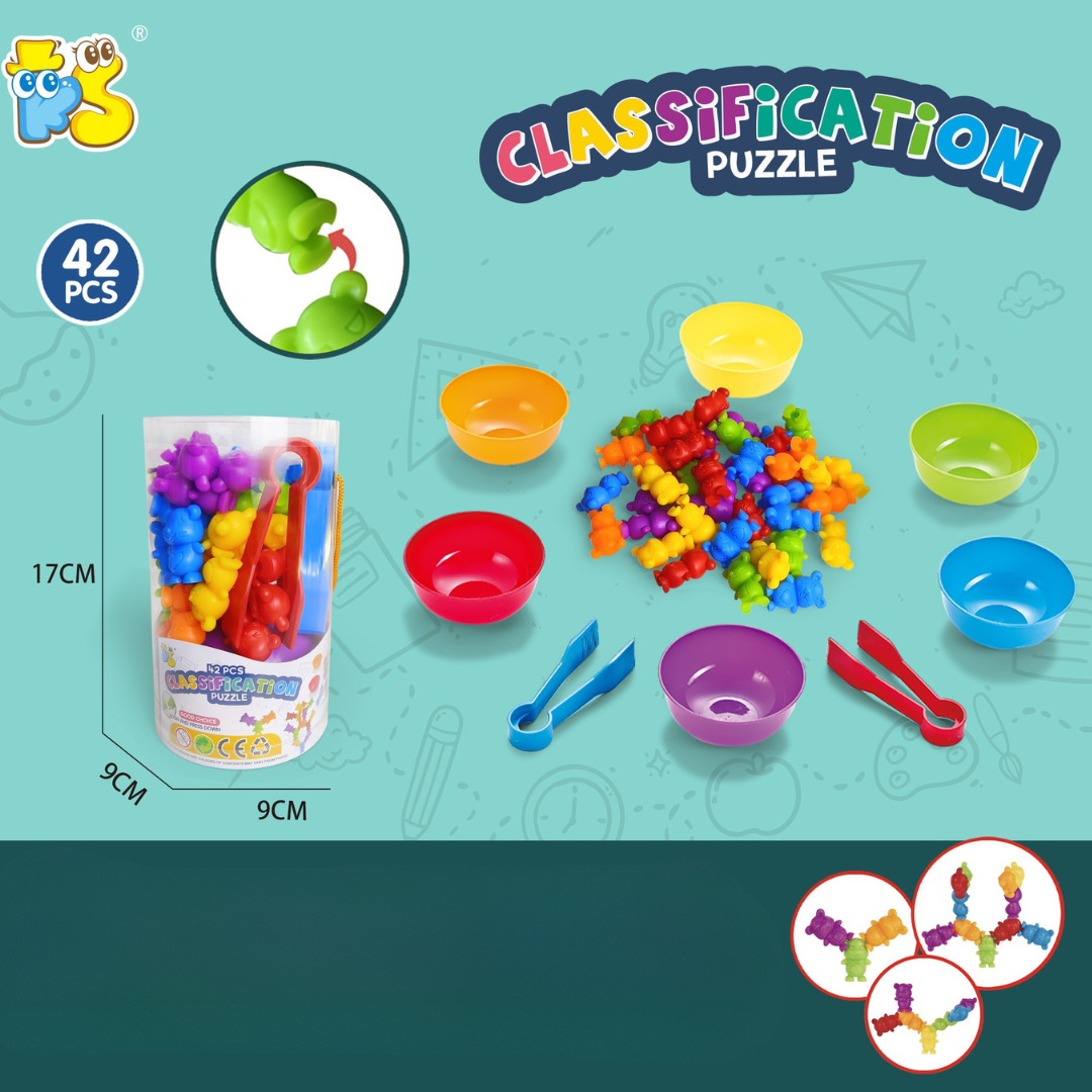 Educational & Innovative - Rainbow Counting Bears