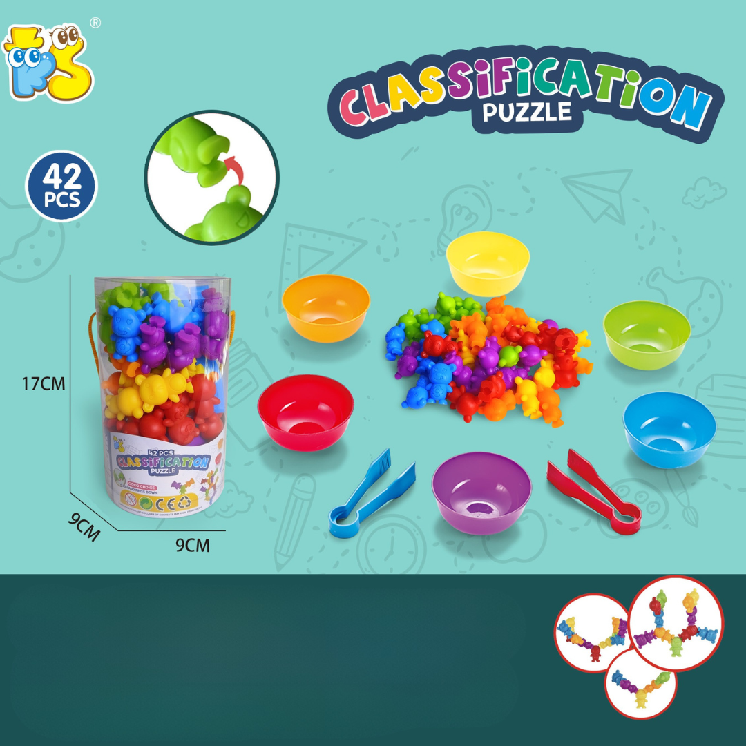 Educational & Innovative - Rainbow Counting Bears