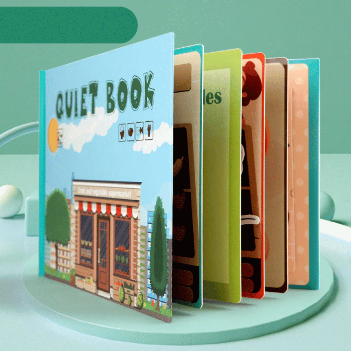 Develop fine motor skills - Educational book