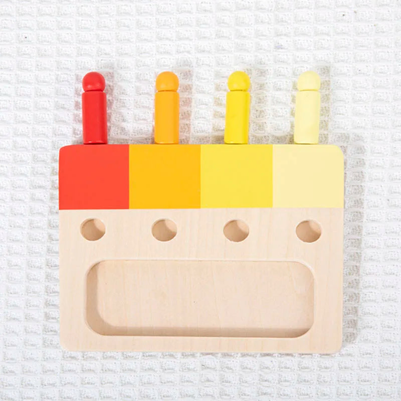 Colorful Developmental - Wooden learning board