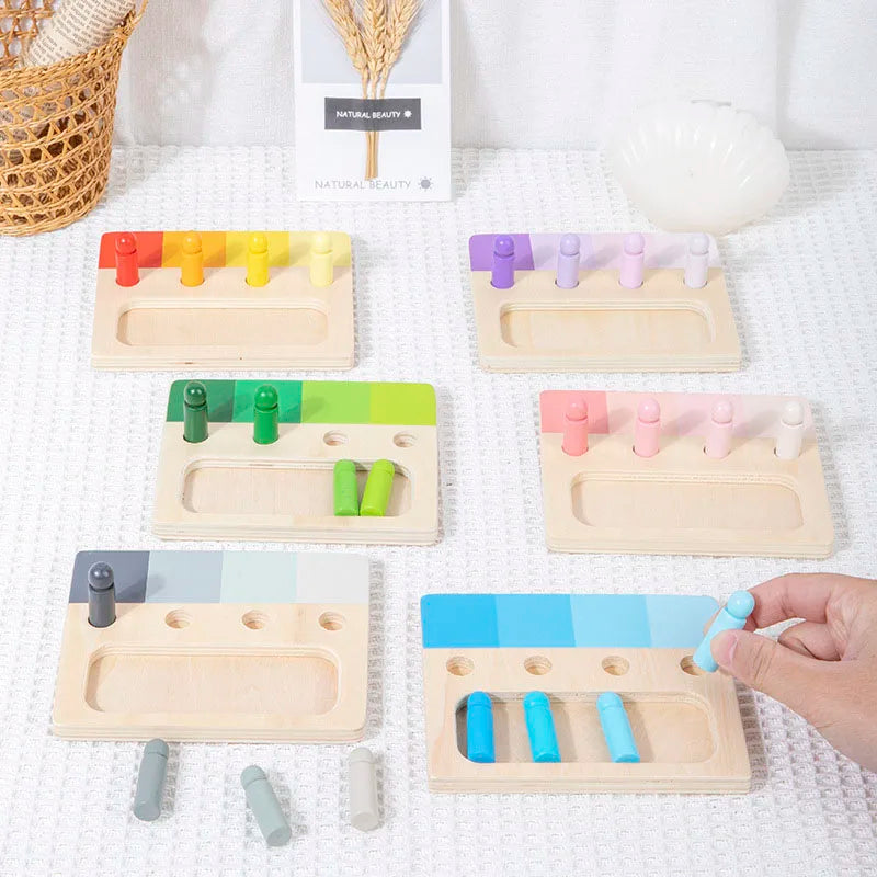 Colorful Developmental - Wooden learning board