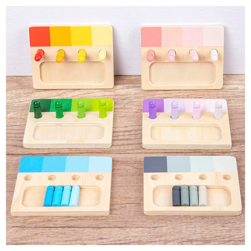 Colorful Developmental - Wooden learning board