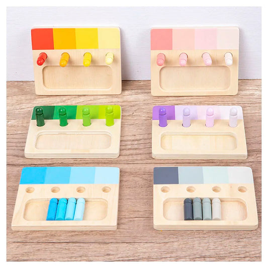 Colorful Developmental - Wooden learning board