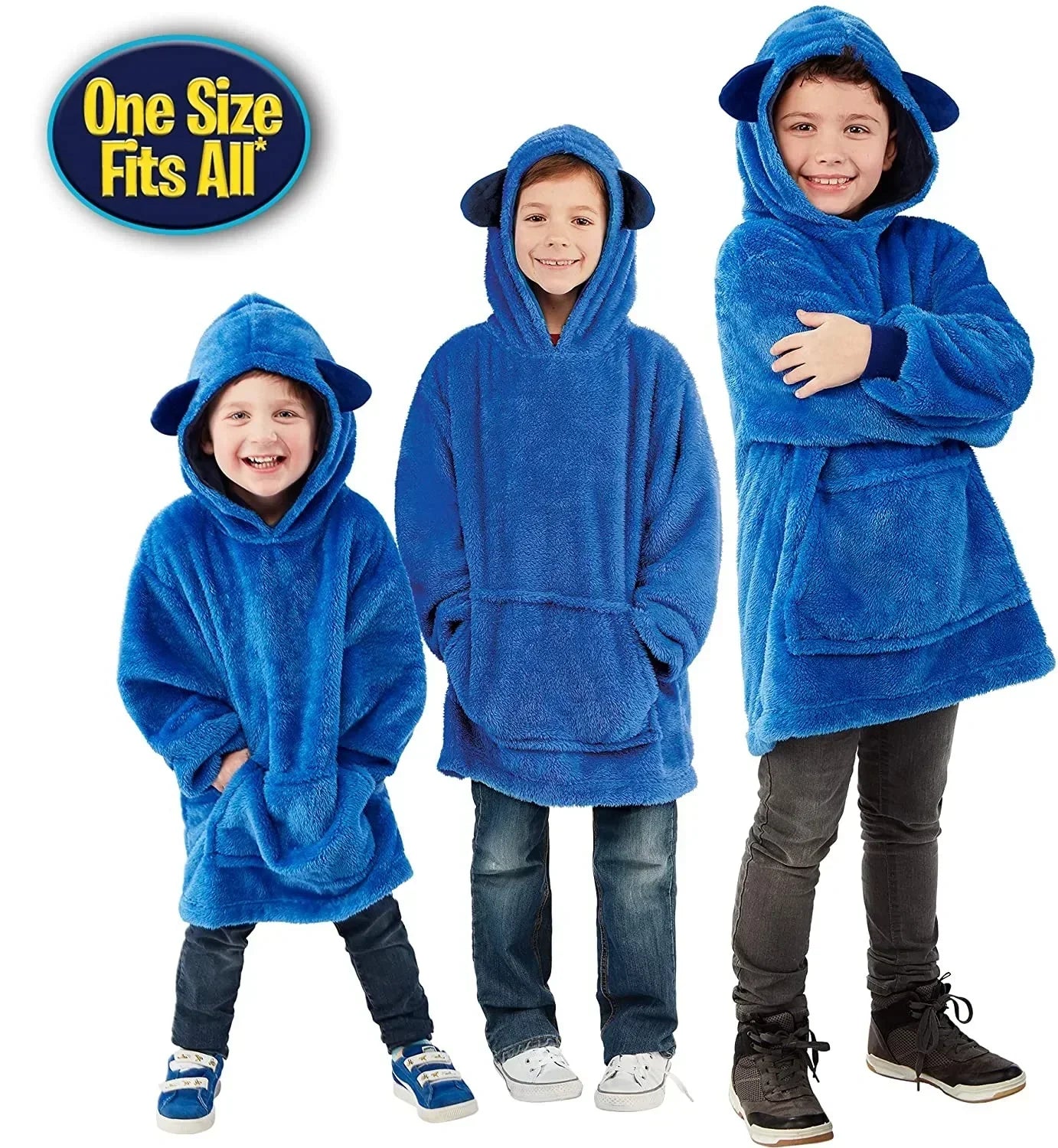 Hoodie and toy in one package - Warm kids's hoodie