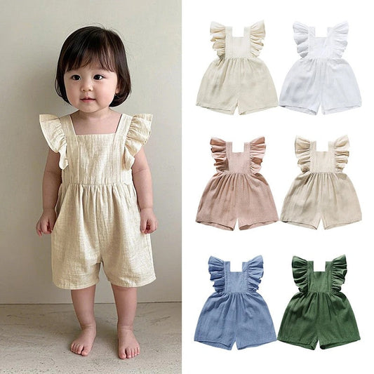 Summery & Cute - Children's Jumpsuit Girls