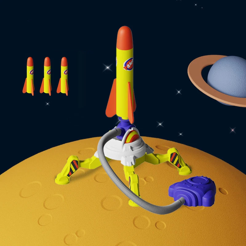 Jump & Launch - Rocket Plaything