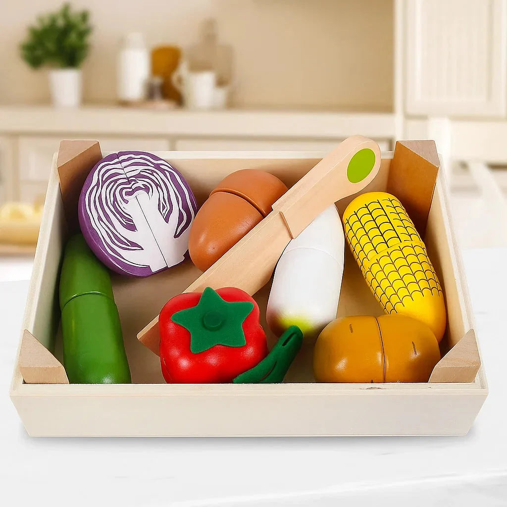 Fun & Innovative – Wooden Magnetic Kitchen Play Set
