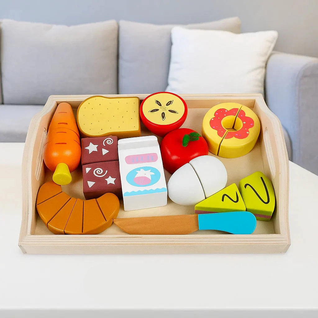 Fun & Innovative – Wooden Magnetic Kitchen Play Set
