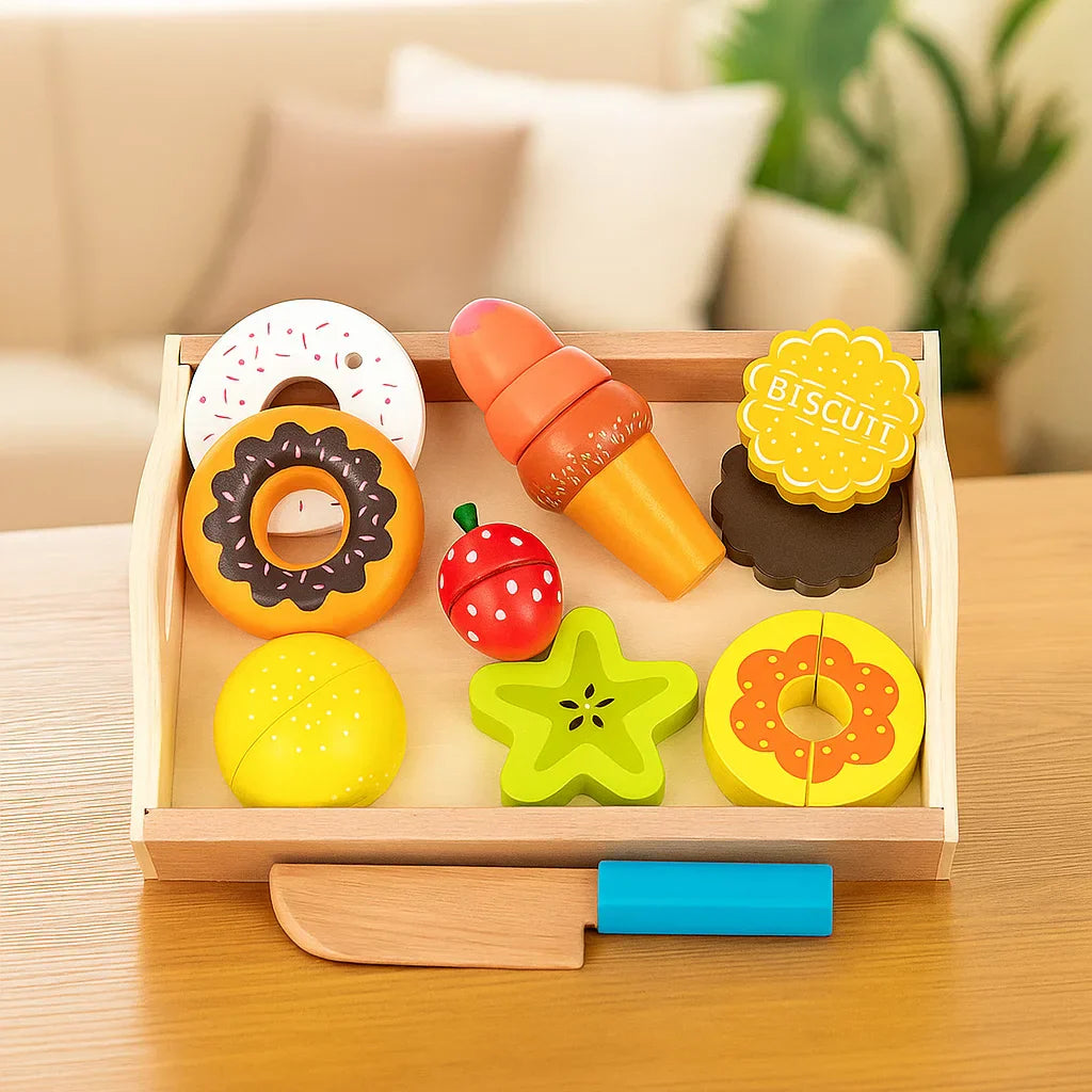 Fun & Innovative – Wooden Magnetic Kitchen Play Set