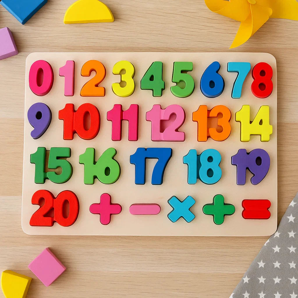 Wood & Educational – 3D letter puzzle