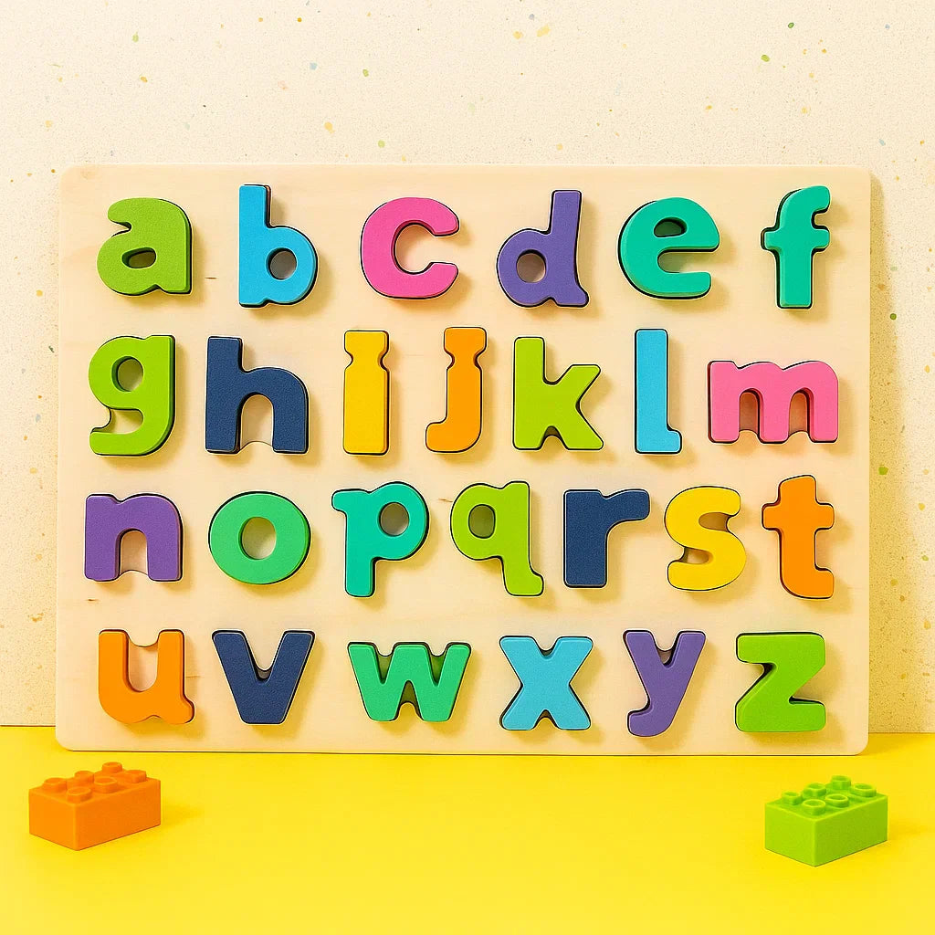 Wood & Educational – 3D letter puzzle