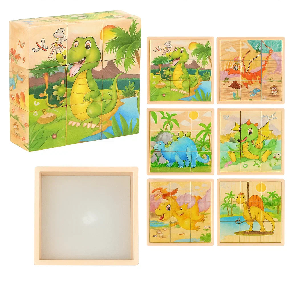 Play & Educational - 3D Wooden Blocks Puzzle