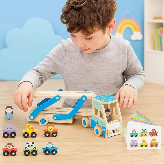 Innovative & Educational – Wooden truck