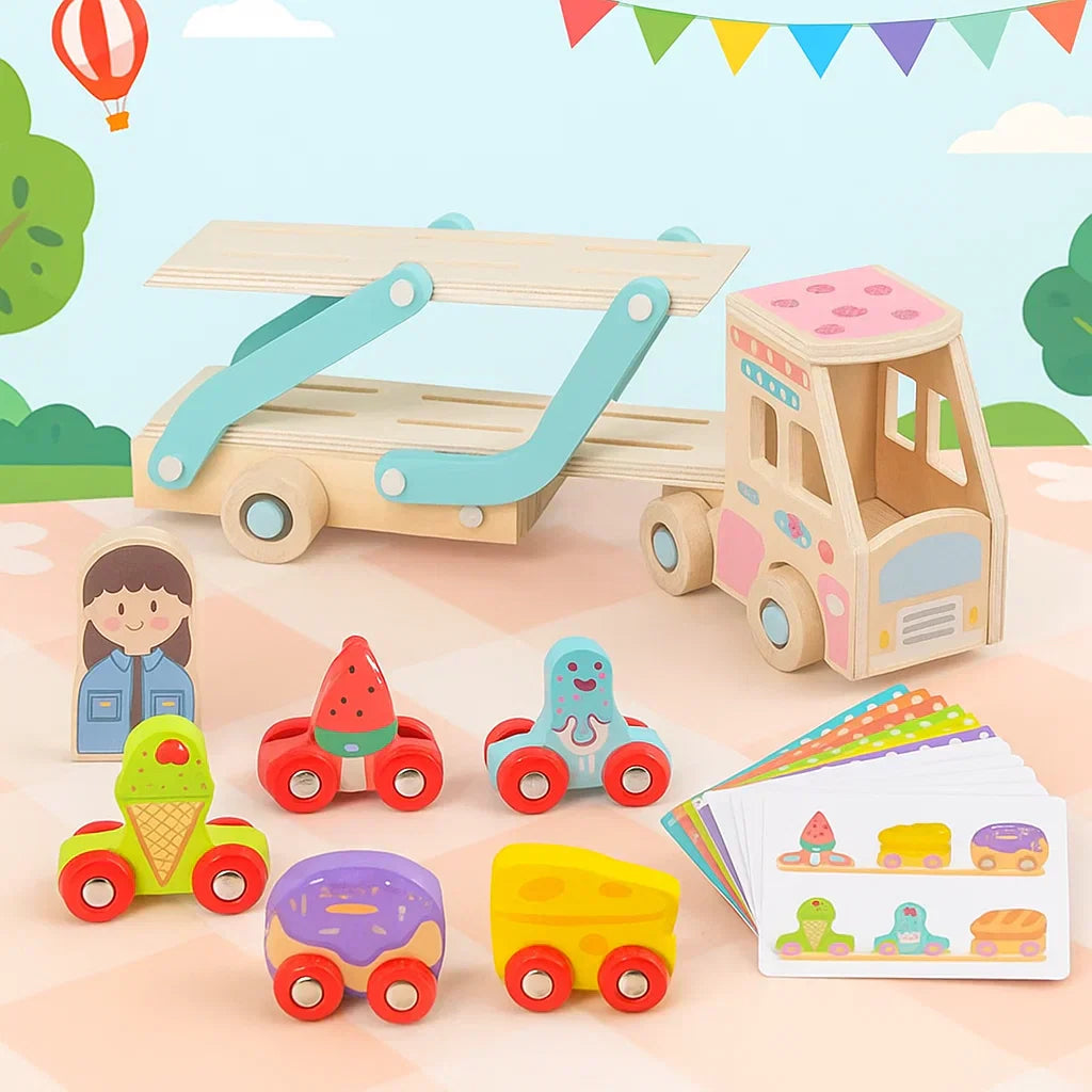 Innovative & Educational – Wooden truck