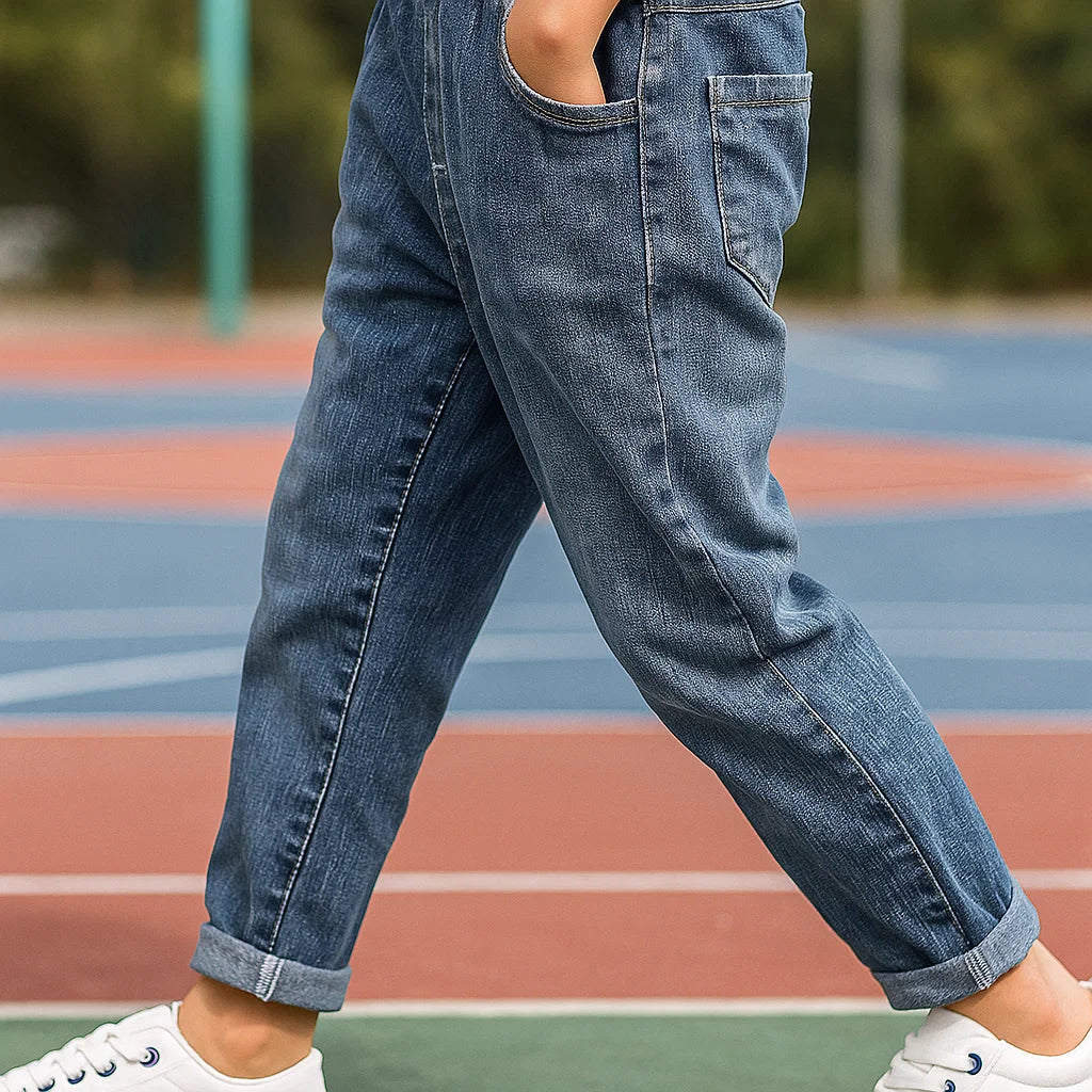 Casual & Trendy – Boys' Slim Fit Denim Pants