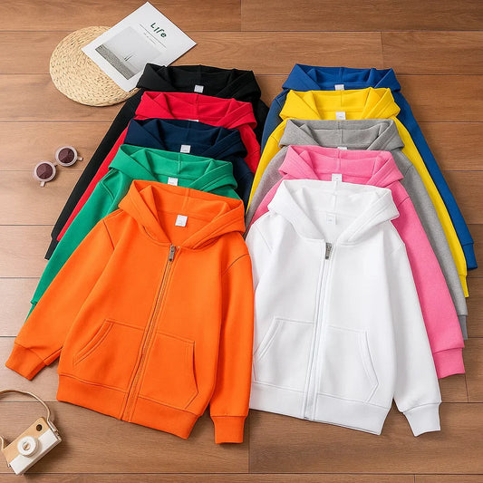 Cool & Warm – Hoodie with zipper