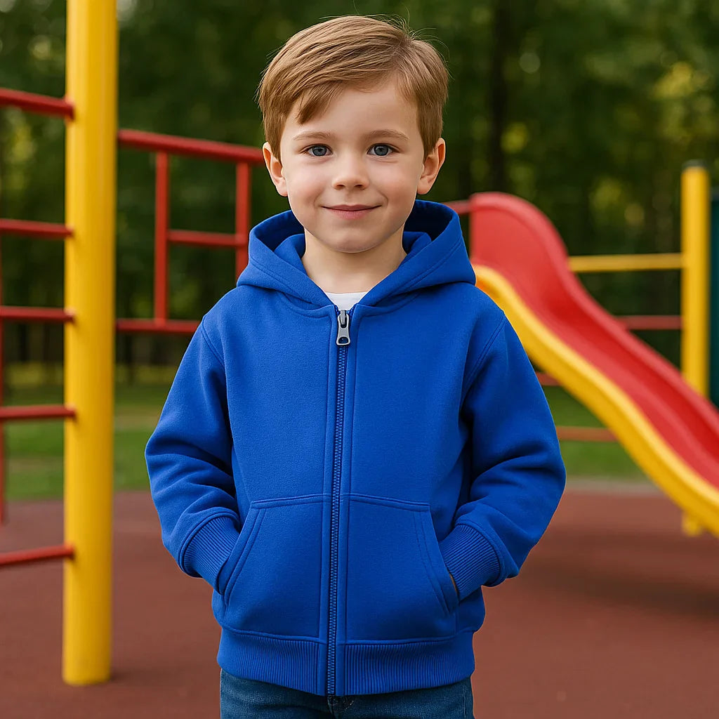 Cool & Warm – Hoodie with zipper