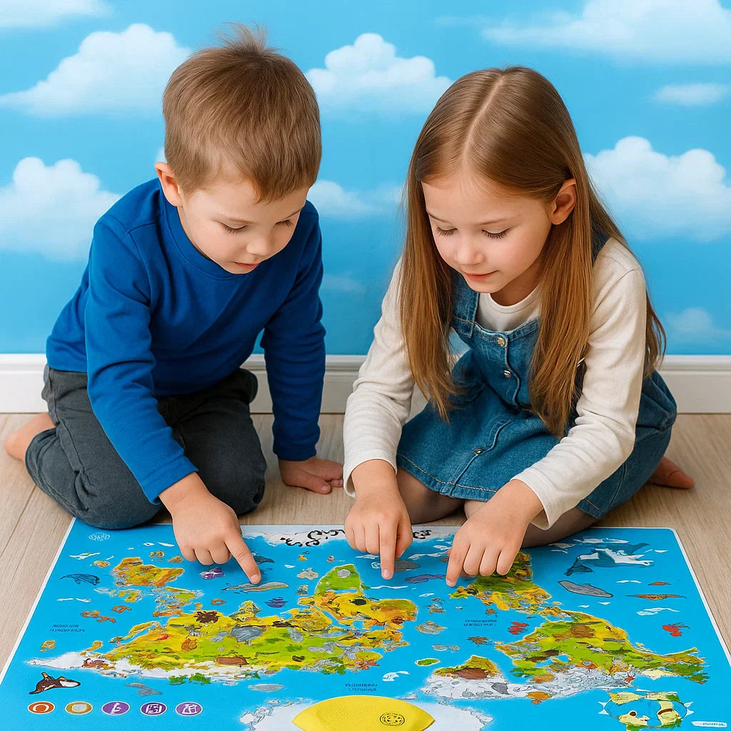 Educational & Playing – Animal World Map