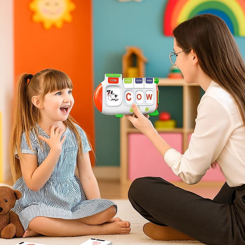 Learn English words – Educational card machine