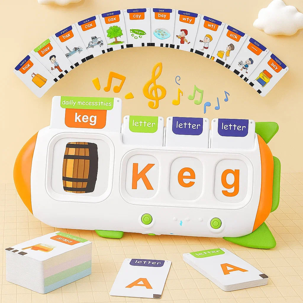 Learn English words – Educational card machine