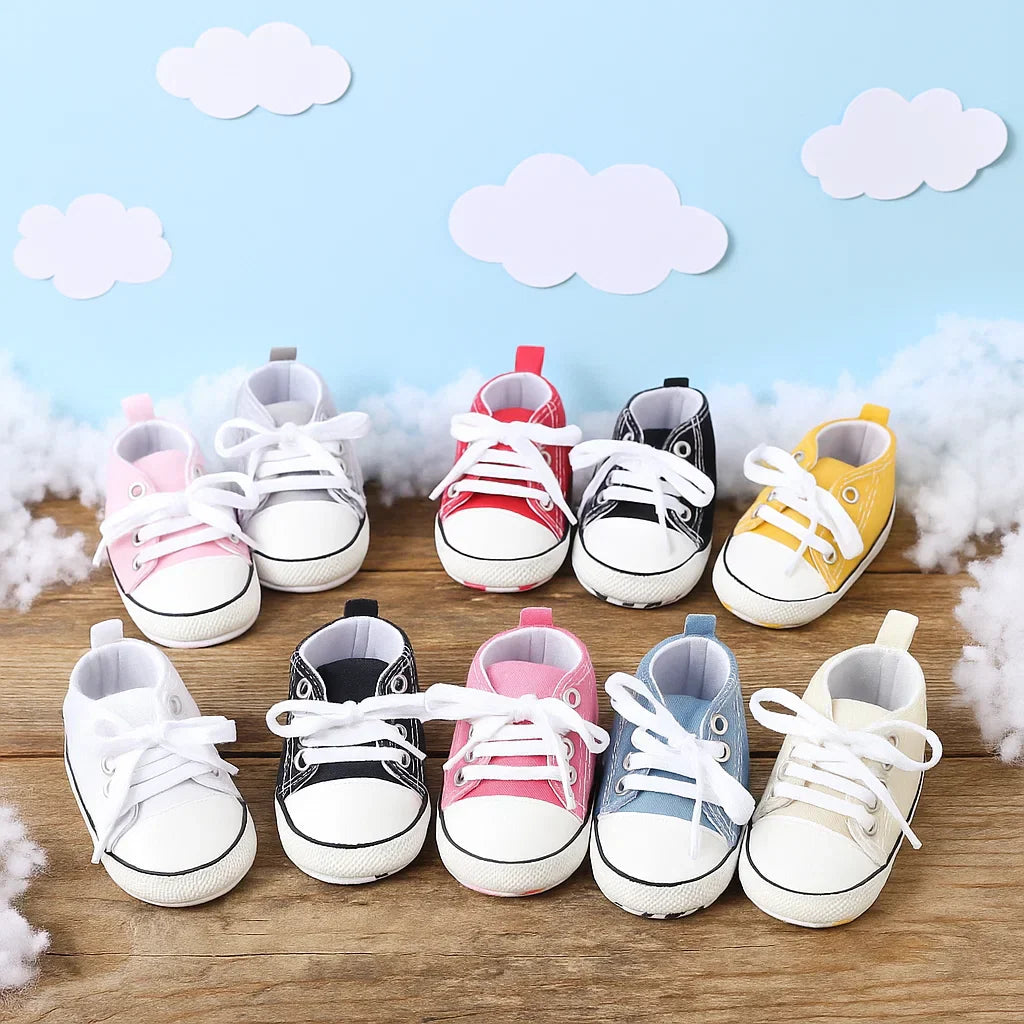 Breathable & Flexible - 'First Steps' Sneakers