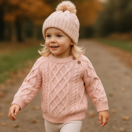 Cute & Cozy – Knitted Wool Winter Sweater