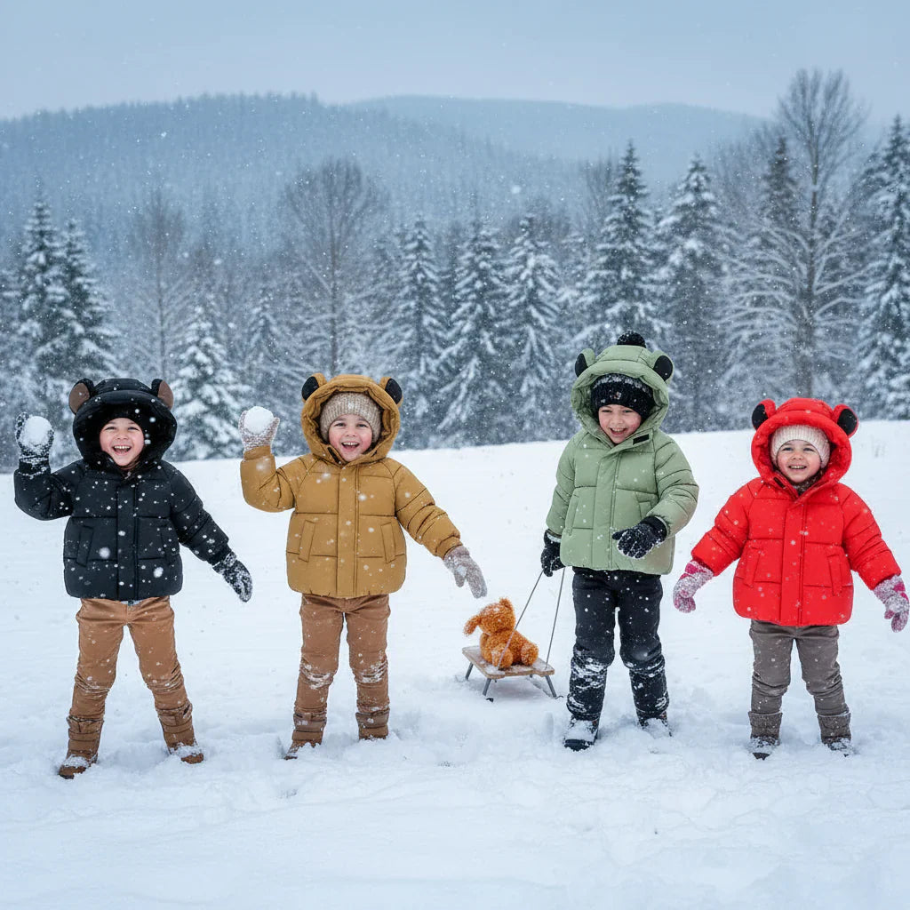 Warm & Cute – Winter Coat with Hood