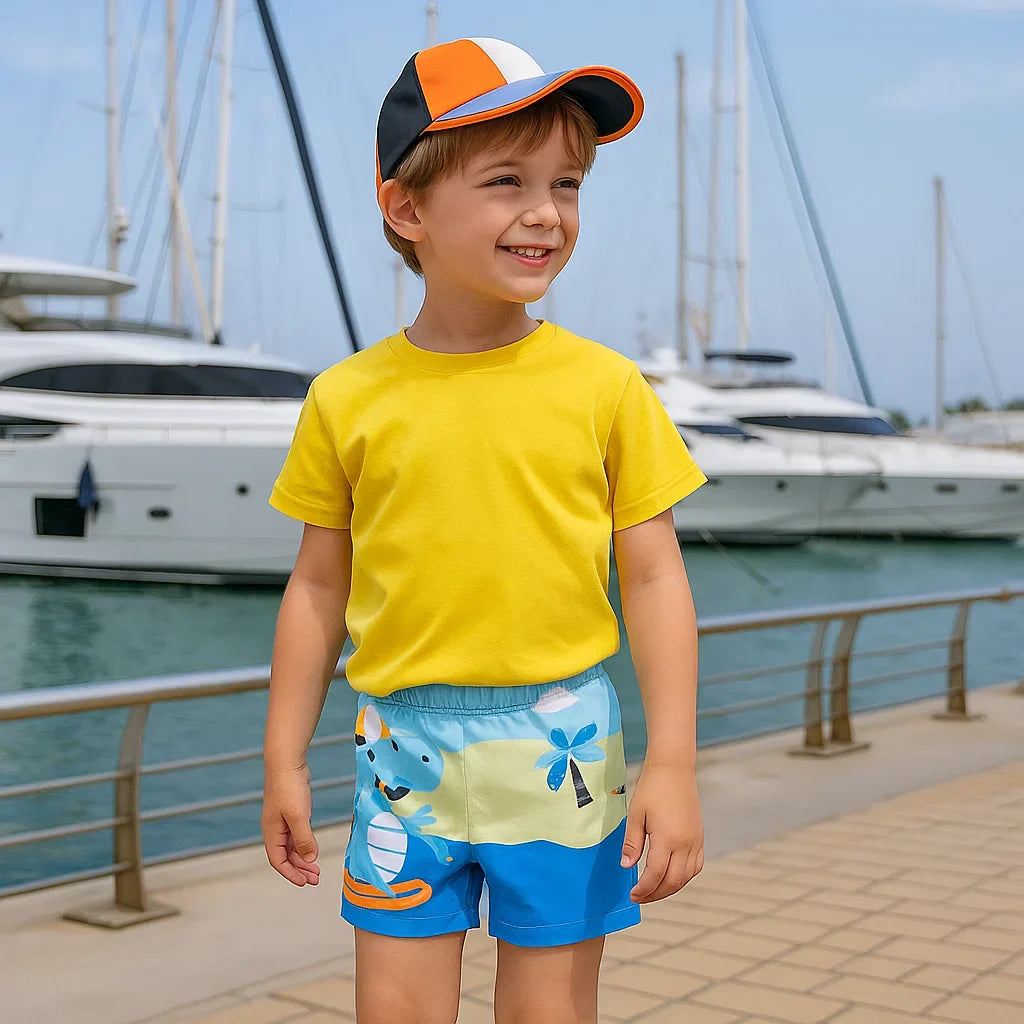 Summery & Breathable – Sleek Children's Swim Trunks
