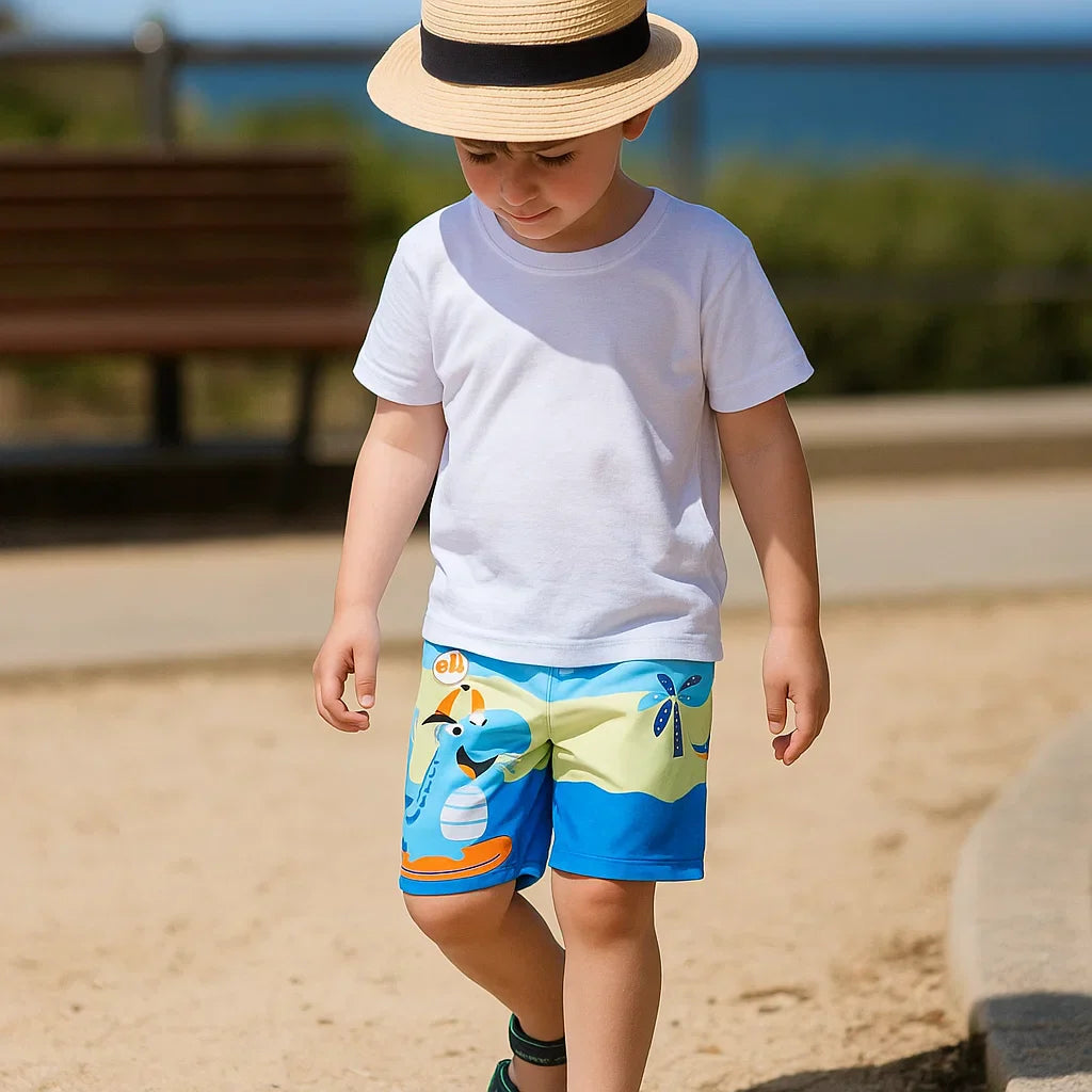Summery & Breathable – Sleek Children's Swim Trunks
